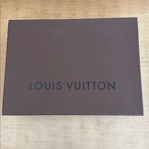 Louis Vuitton  Empty Brown Shoe Box